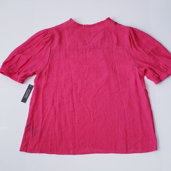 ZAC & RACHEL Lace Short Sleeve Top - Picture 4 of 8